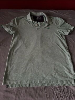 Banana Republic Sage Green Polo Shirt